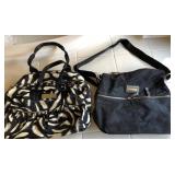 F - TWO CALVIN KLEIN SHOULDER BAGS (M43)