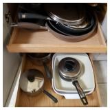 F - MIXED LOT OF COOKWARE (K21)