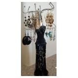 F - JEWELRY DISPLAY WITH EARRINGS (L119)