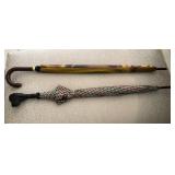 F - LOT OF TWO ARAMIS UMBRELLAS (L64)