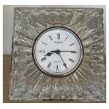 F - WATERFORD CRYSTAL CLOCK (L3)