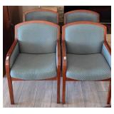 F - LOT OF FOUR MATCHING CHAIRS (A204)
