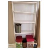 F - FOUR-SHELF BOOKCASE WITH CONTENTS 72X30' (Z39)