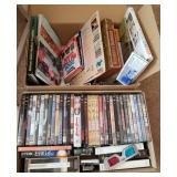 F - MIXED LOT OF MOVIES & BOOKS (Z37)