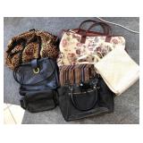 F - LOT OF SIX PURSES (M88)
