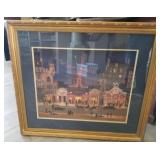 F - MICHAEL DELACROIX FRAMED 'MOULIN ROUGE'