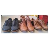 F - THREE PAIR OF SHOES SIZE 8.5 (G57)