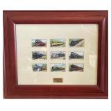 F3 - ENGLISH CIGARETTE CARDS FRAMED 17X14' (A217)