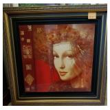 F - LTD ED FRAMED ART 28X27' (R5)