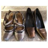 F - TWO PAIR OF WOMEN'S SHOES (K70)