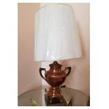 F - ANTIQUE SAMOVAR TABLE LAMP (Z16)