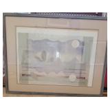 F - DEL VALLE SIGNED LTD ED SERIGRAPH WITH COA