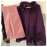 F - WOMEN'S PANTS & BLOUSE (M105)