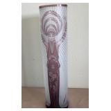 F - ERTE LTD ED 'DIANA' GLASS VASE 19'T (A86)