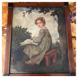 F3 - REPRODUCTION L. VON ZUMBUSCH ART FRAMED