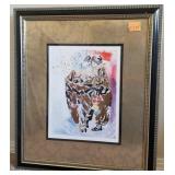 F - FRAMED ART 26X30' (R38)