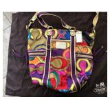 F - COACH POPPY MULTI-COLOR POP C TOTE BAG (L60)