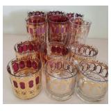 F - MIXED VINTAGE GLASSWARE (A127)