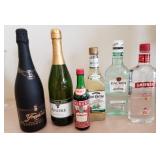 F - LOT OF SIX BOTTLES (A188)