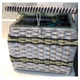 F - VINTAGE SEWING BASKET (M26)