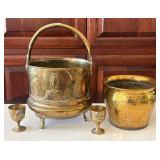 F - FOOTED CACHEPOT, PLANTER POT, STEMWARE (L35)