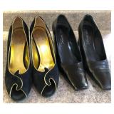 F - TWO PAIR OF SHOES SIZE 10 (K72)