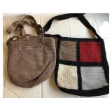 F - TWO 'THE SACK' PURSES (M45)