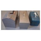 F - THREE TOOL BOXES WITH CONTENTS (G28)