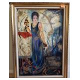 F - LTD ED FRAMED ART 29X41' (R42)