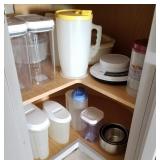 F - PLASTIC FOOD STORAGE CONTAINERS (K10)