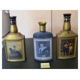 Z - LOT OF THREE COLLECTIBLE BOTTLES (G102)