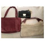 F - LOT OF THREE PURSES (L63)