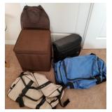 F - CUBE FOOTSTOOL & DUFFLE BAGS (Z18)