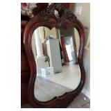 F - WALL MIRROR FRAMED 45X28' (L134)
