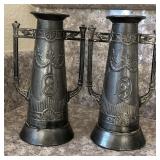 F3 - TWO VINTAGE VASES (A35)