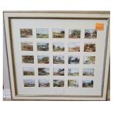 F - 1938 OLD HUNTING PRINTS ORIGINAL FULL SET