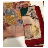 431 - LOT OF TWO SCARVES (A88)
