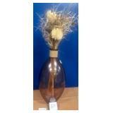 357 - BOTTLE VASE WITH ARRANGEMENT (N18)