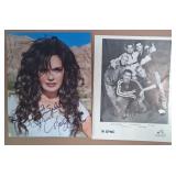 11 - CELEBRITY AUTOGRAPH PHOTO COLLECTION