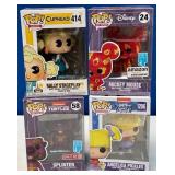 N - FOUR FUNKO POP! COLLECTIBLE FIGURES (B241)