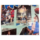 11 - AUTOGRAPHED BASKETBALL COLLAGE (M217)