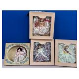 11 - LOT OF FOUR COLLECTIBLE DOLLS (M218)