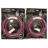 431 - TWO EZ SPOT LED PET COLLARS (A78)