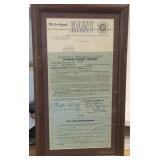 11 - 1962 LA RAMS COLLECTIBLE FRAMED (S31)