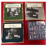 43 - RUSTIC LAKEHOUSE WOOD SIGNS (B29)
