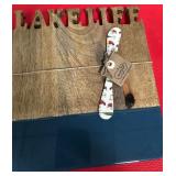 43 - RUSTIC LAKE LIFE SERVING BOARD (B35)