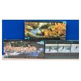 11 - LOT OF THREE JIGSAW PUZZLES (M98)