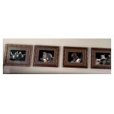 11 - FOUR PIECES LTD ED ART FRAMED
