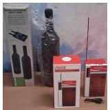 11 - WINE ACCESSORY AND COCA COLA SET