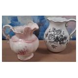 11 - LOT OF TWO VINTAGE PITCHERS (M145)